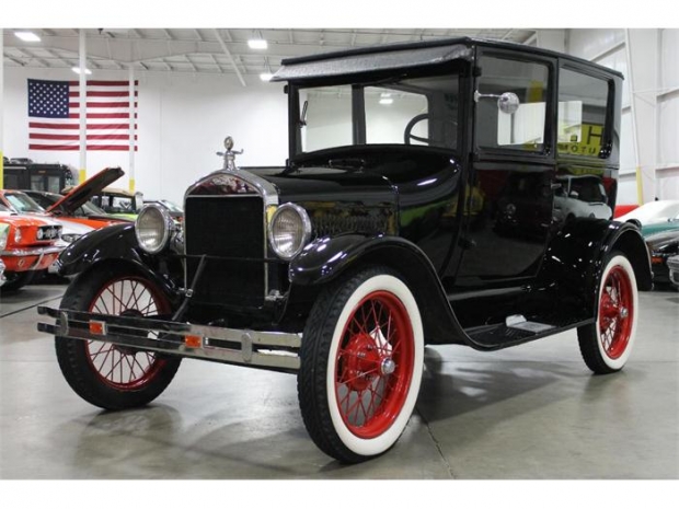 1927 Ford Model T, 1920s Cars, ford, restored, white wall tires