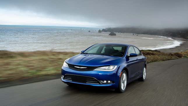 Image for article titled Chrysler Still Believes In Cars Even Though It Doesn't Make Any