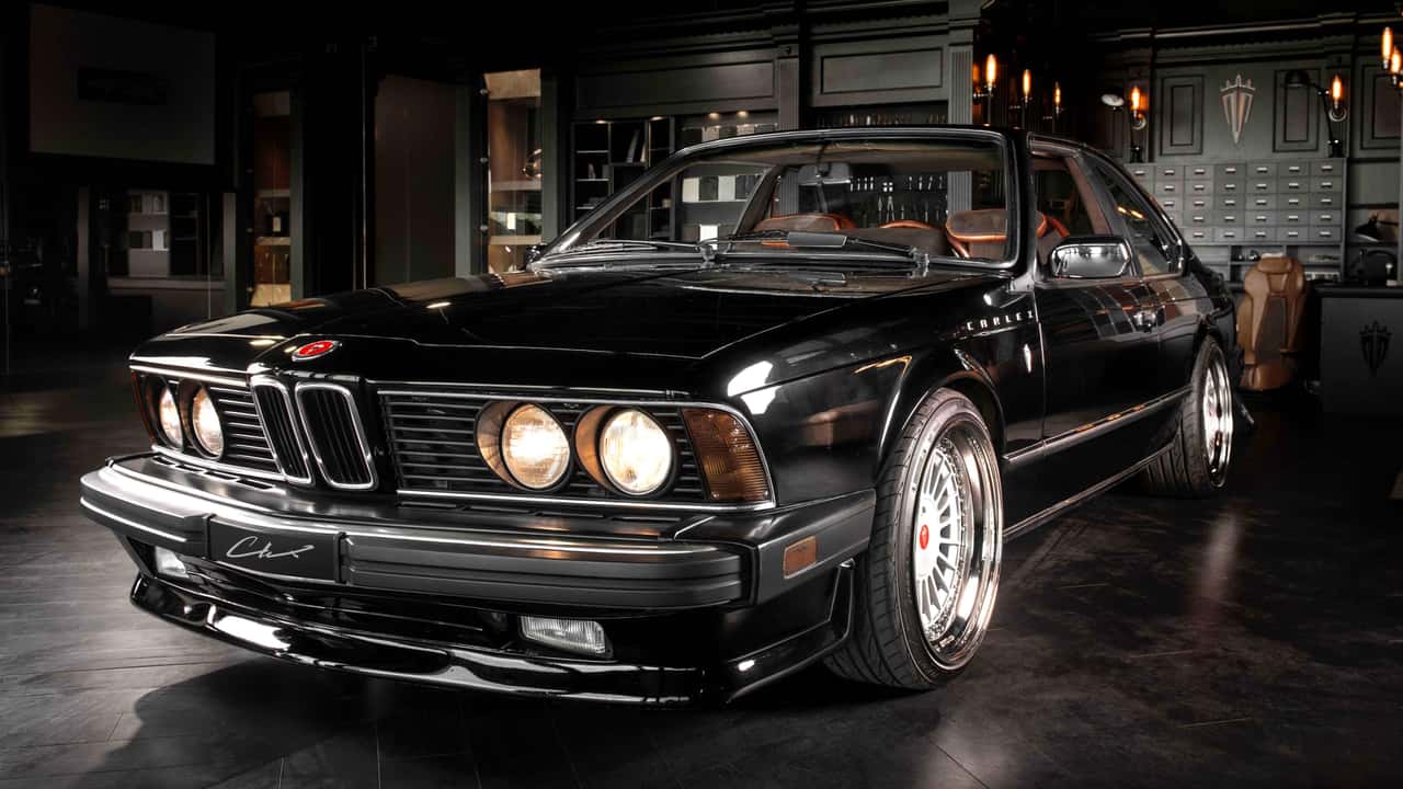 classic bmw 6 series restomod has cabin that's a love letter to leather