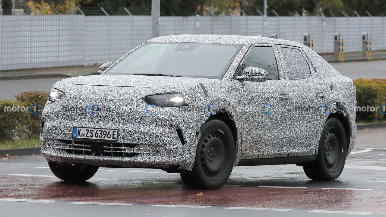 new large ford electric crossover spied hiding vw platform