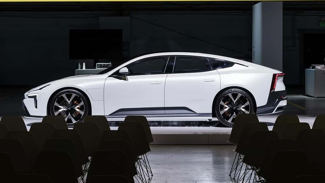 polestar 5 loses all the camo, looks ready to fight the taycan