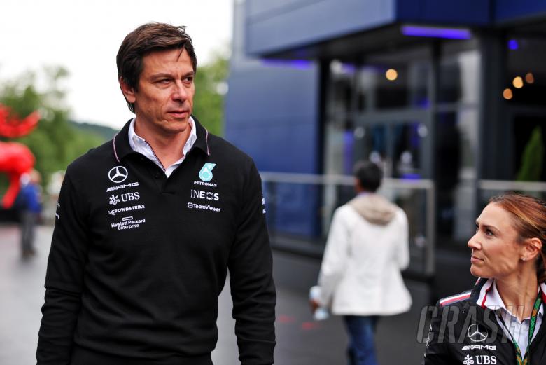 toto wolff words “pessimistic” as mercedes tipped to double-down on concept decision for w15 2024 f1 car
