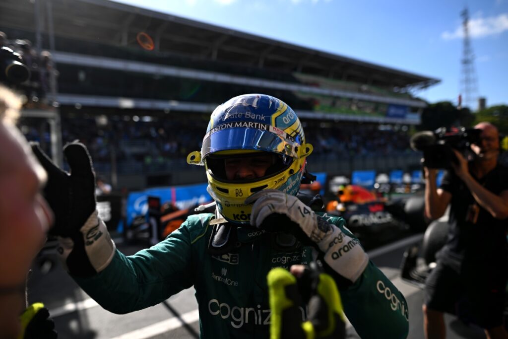 Alonso, AstonMartin, BrazilGP