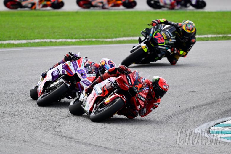 motogp malaysia: francesco bagnaia: “it was important to win this battle against jorge”