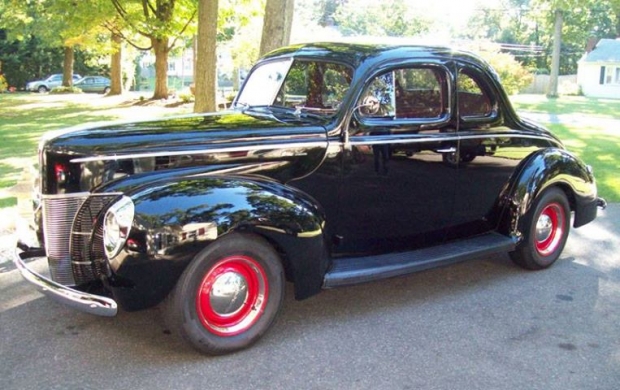 1940 Ford Coupe Street Rod, 1940s Cars, coupe, ford, old car, restored