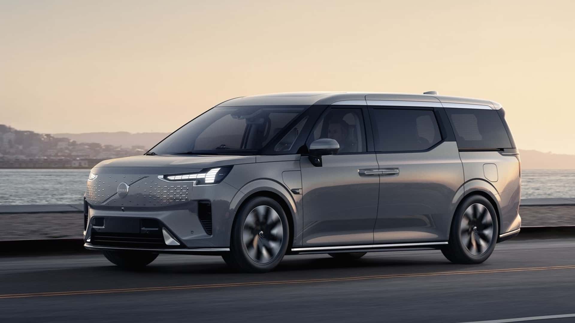 the volvo em90 electric minivan might be one of the quietest cars in the world