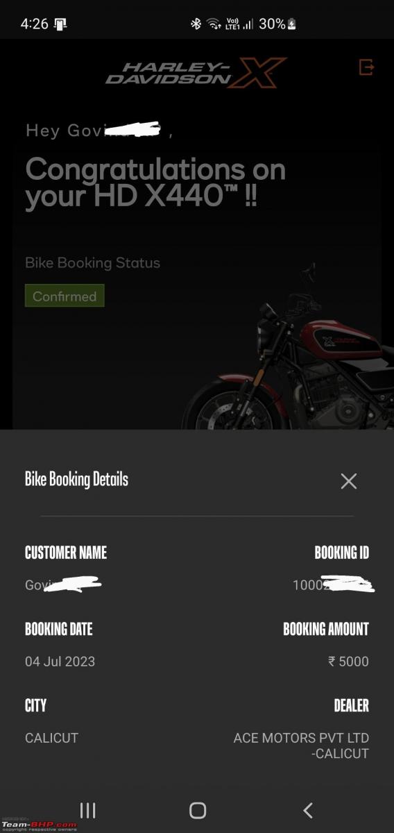 Harley Davidson messes up my x440 booking: Nightmare of an experience, Indian, Member Content, Harley Davidson x440, Bikes, motorcycles