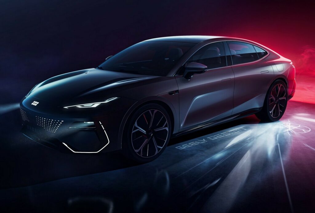 geely galaxy e8 electric sedan: the new tesla and byd killer?