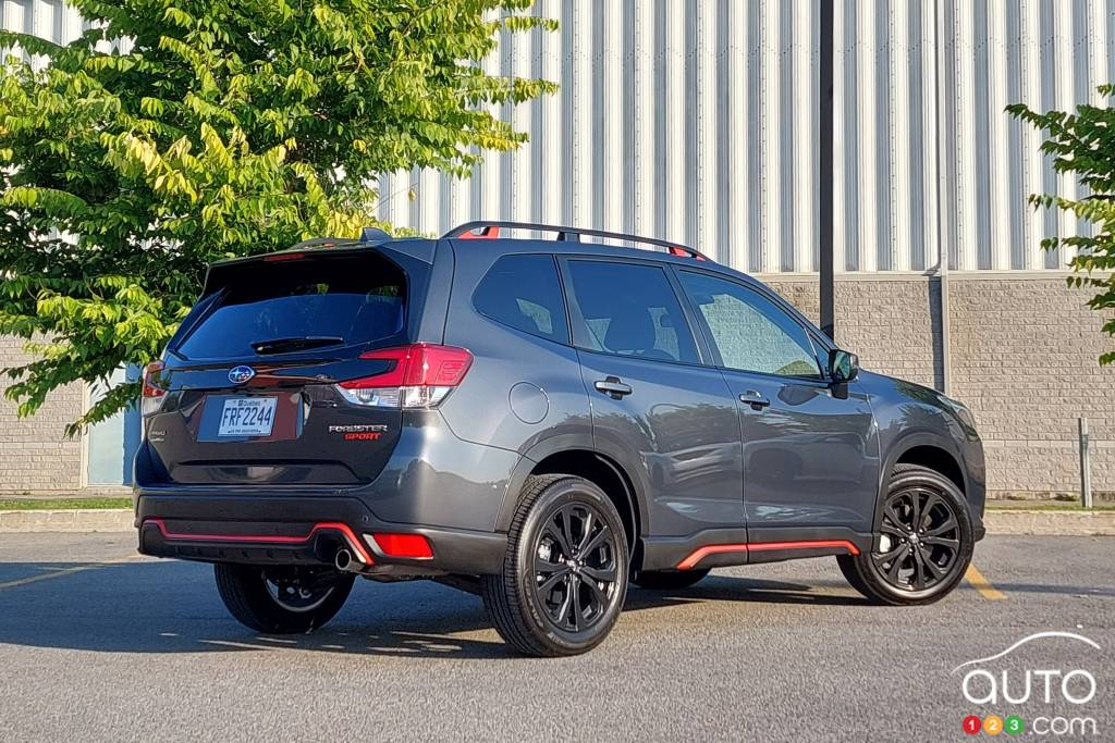 2023 subaru forester sport review: who needs flash?
