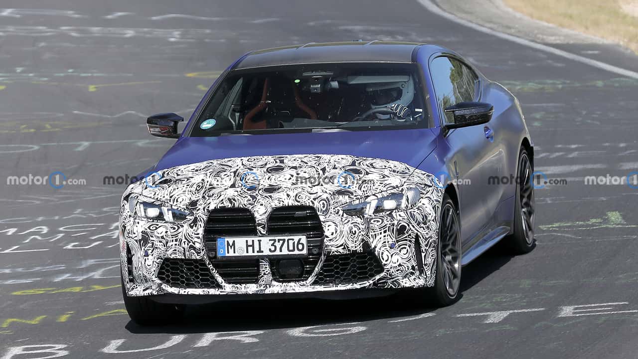 bmw's facelifted m4 could get more power, won't get smaller kidneys