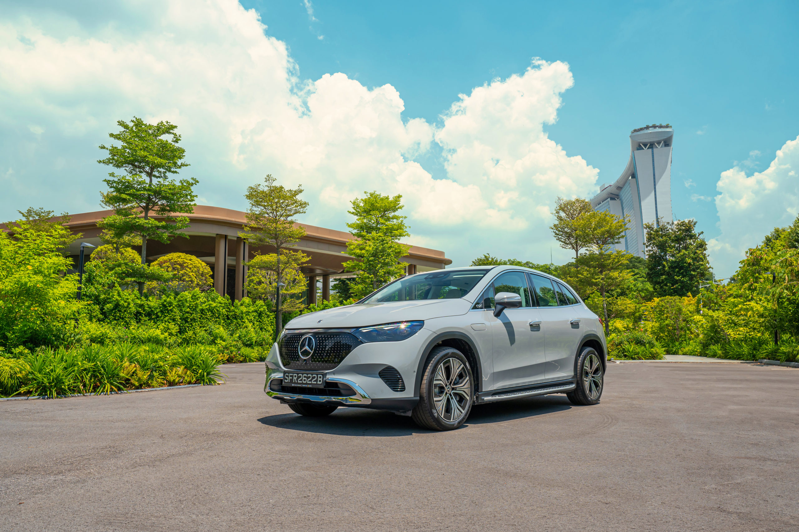 mercedes-benz singapore launches the all-new and all-electric eqe suv