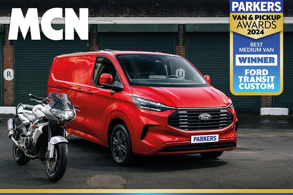 MCN and Parkers’ Best Medium Van award goes to the all-new Ford Transit Custom 