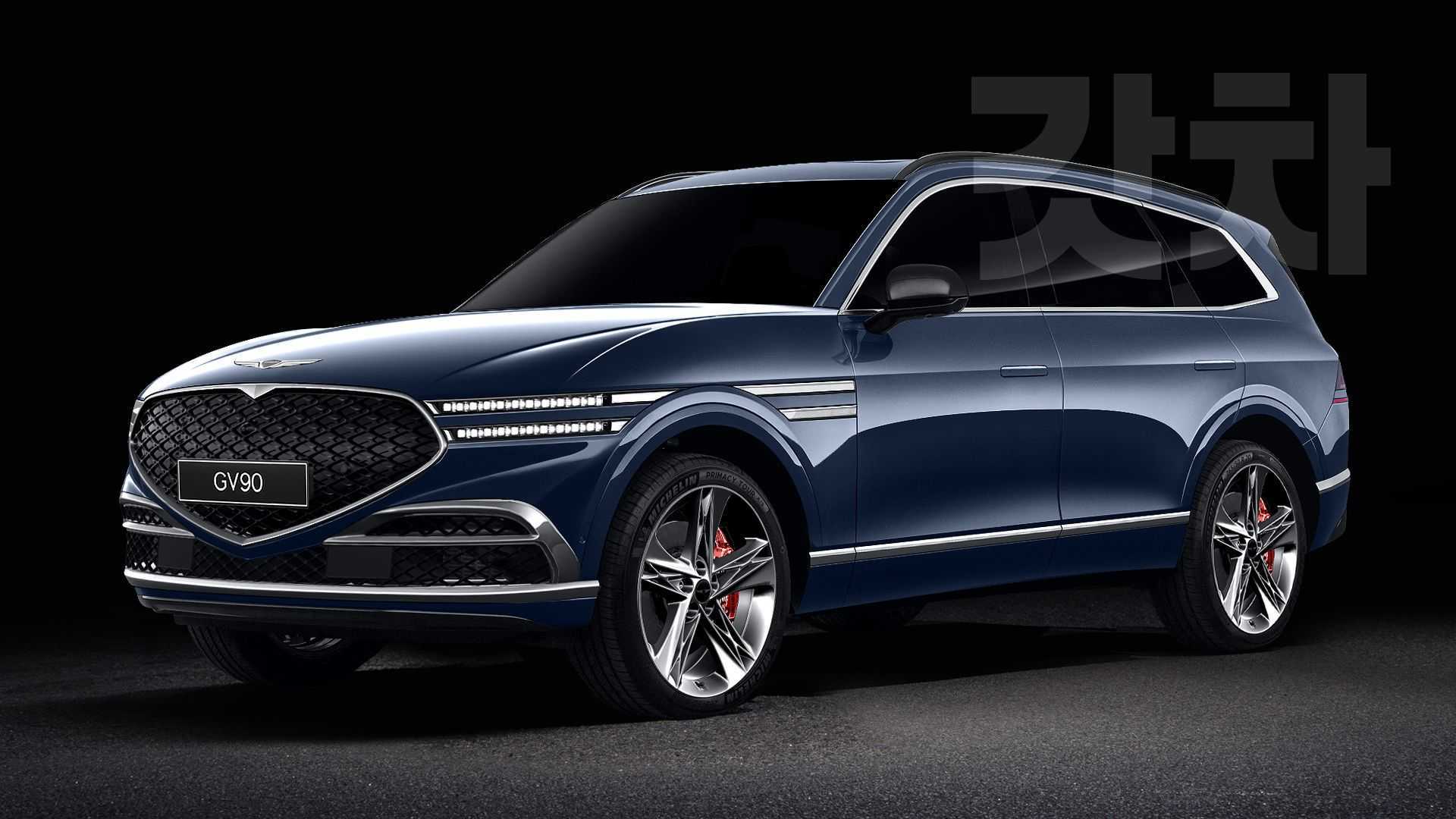 genesis gv90 flagship to be the first ev made at new factory in korea