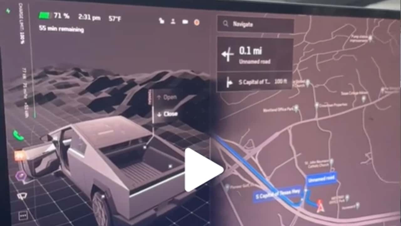 tesla doesn't want you to watch this leaked cybertruck interior video