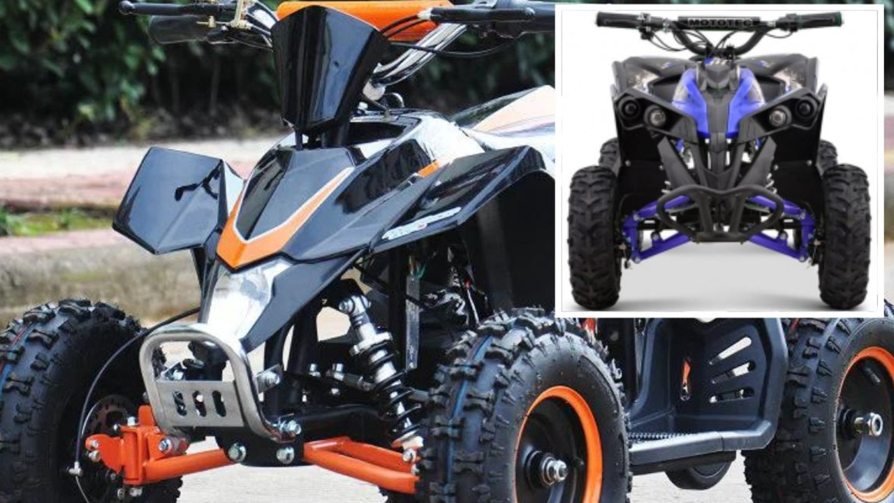Eazybikes Australia has issued a recall for its youth quad bikes over stability concerns that could cause serious injury or death if the bike tips over. Picture: Supplied, Technology, Motoring, Motoring News, Eazybikes Australia recalls youth quad bikes over stability concerns