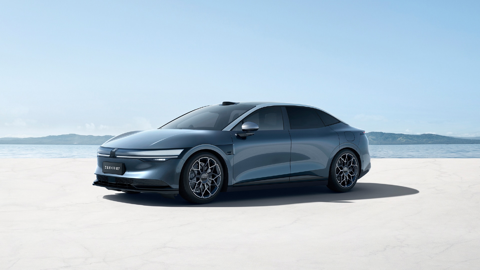 geely’s zeekr 007 electric sedan revealed ahead of official debut