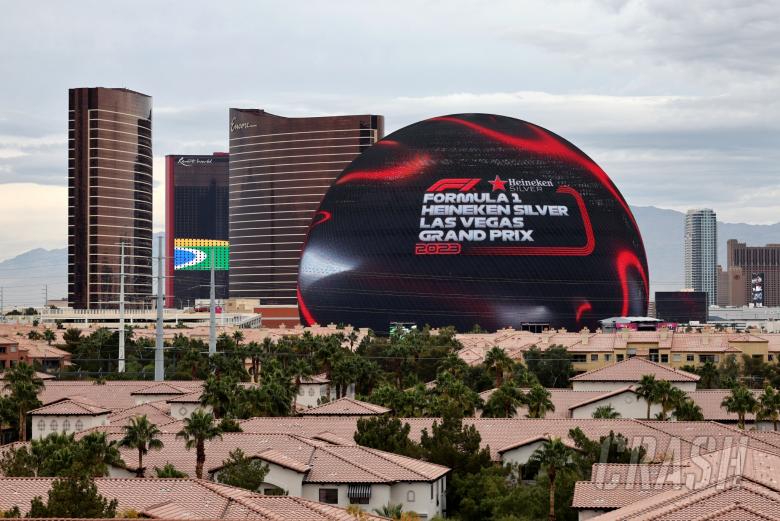 how sphere will be used at the f1 las vegas grand prix - and the three colours banned