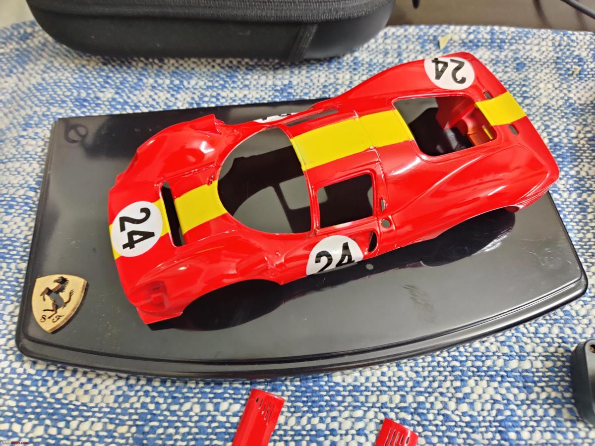 Scale models of aircraft and a Ferrari built using plastic kits, Indian, Member Content, Scale Models, Aircraft, Ferrari