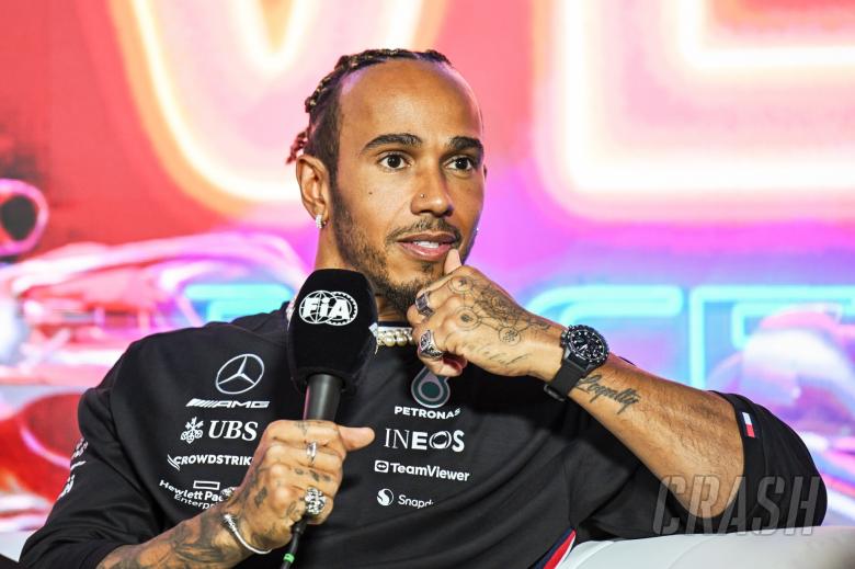 lewis hamilton reveals ‘really cool scene’ at las vegas gp scrapped from brad pitt f1 movie due to hollywood strikes
