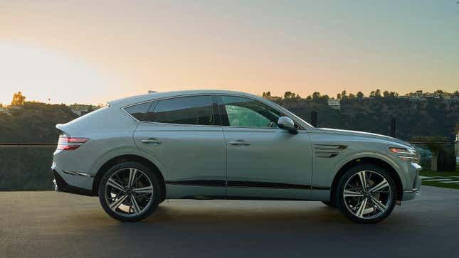 Image for article titled 2025 Genesis GV80 SUV Goes Fastback With The New GV80 Coupe