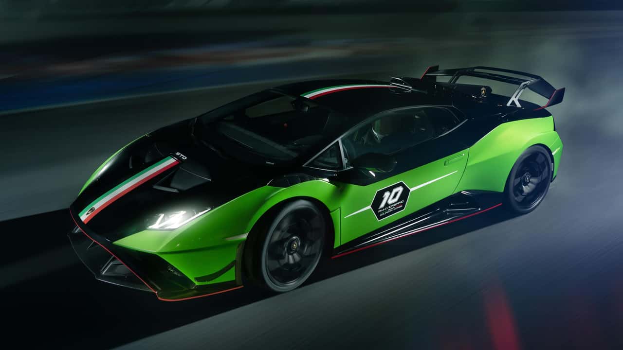lamborghini huracan sto gets racy one-off with cosmetic and hardware changes