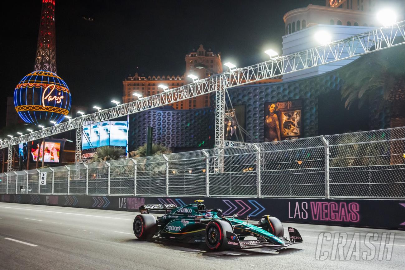 f1 las vegas gp: charles leclerc fastest in heavily-delayed second practice as fans kicked out
