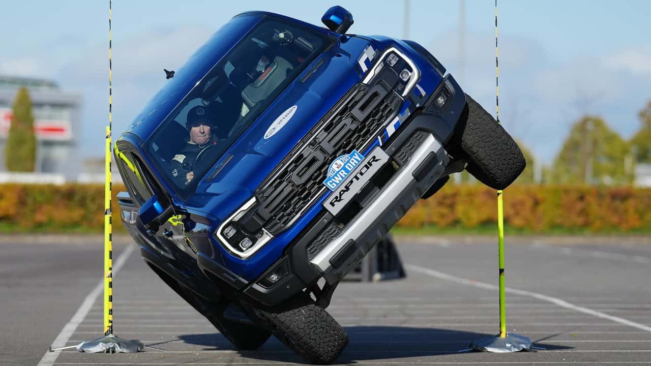 Ford Ranger Raptor sets Guinness World Record