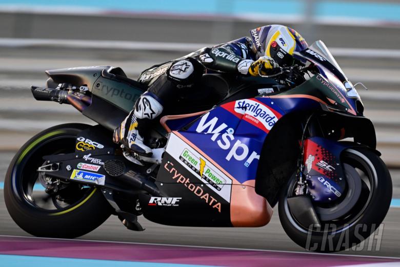 qatar motogp: raul fernandez fastest as jorge martin overcomes grip woes in crucial practice session