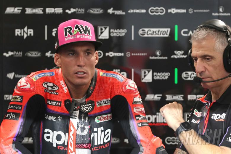 qatar motogp: aleix espargaro fined 10,000 euros plus a 6-place grid penalty for franco morbidelli slap in saturday practice