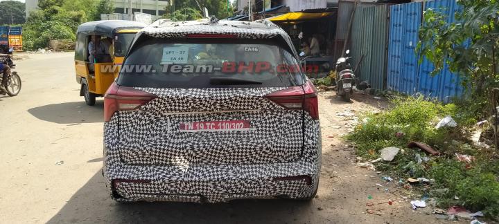 Scoop! Mahindra XUV.e8 electric SUV spied; new details revealed, Indian, Mahindra, Scoops & Rumours, XUV.e8, Mahindra XUV700, Electric SUV, spy shots
