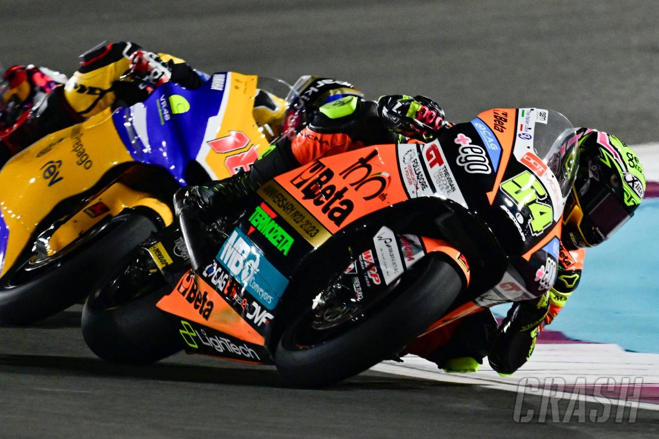 qatar moto2: aldeguer claims third consecutive win in dominant style