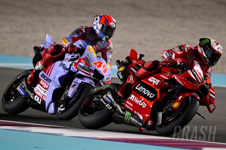 qatar motogp: francesco bagnaia “not 100% happy, usually you learn from your mistakes”