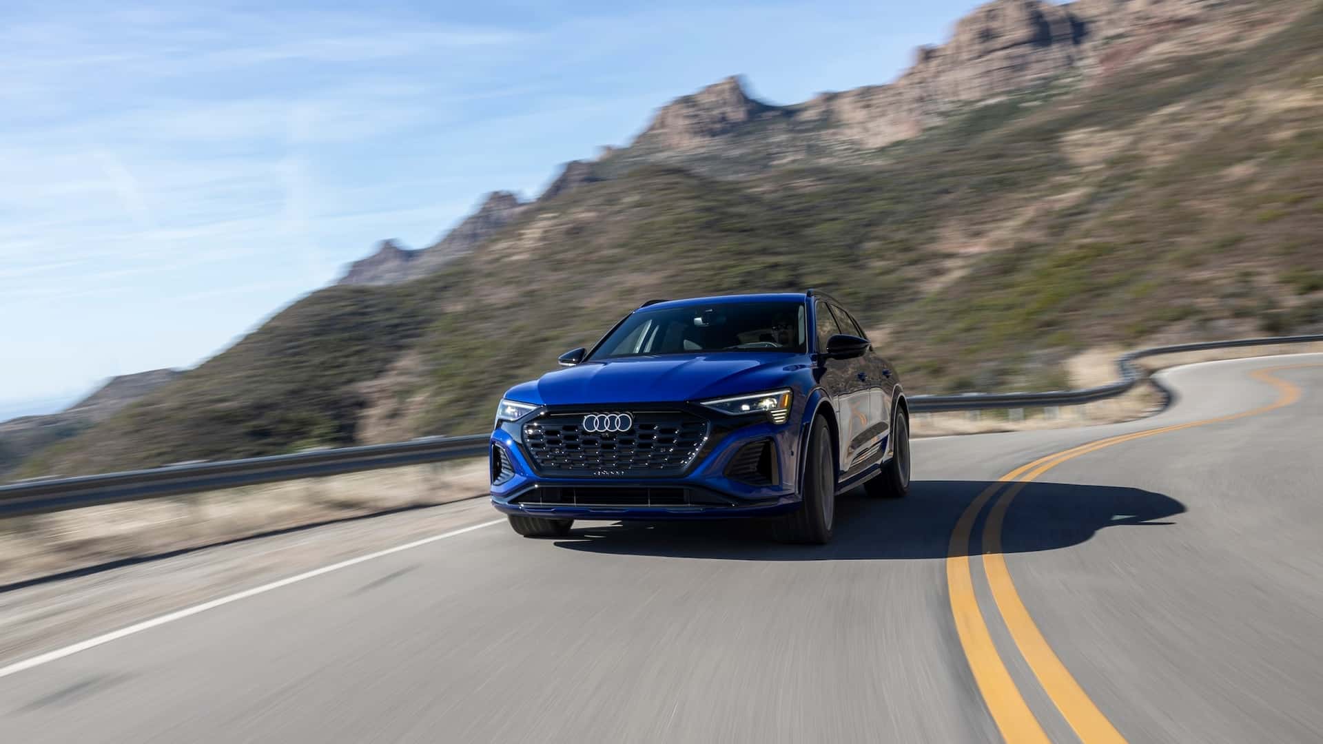 2024 audi sq8 sportback e-tron first drive: maybe the best-handling electric suv right now
