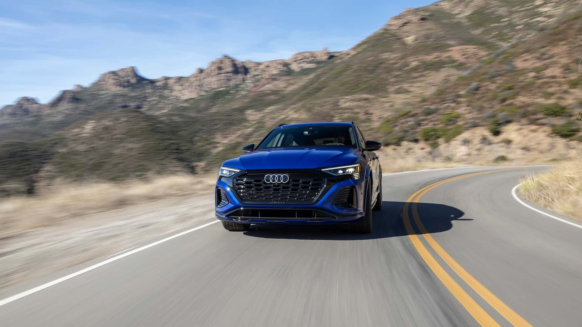 2024 audi sq8 sportback e-tron first drive: maybe the best-handling electric suv right now