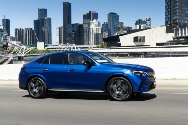 mercedes-benz glc coupe touches down in aus, priced from $113,900