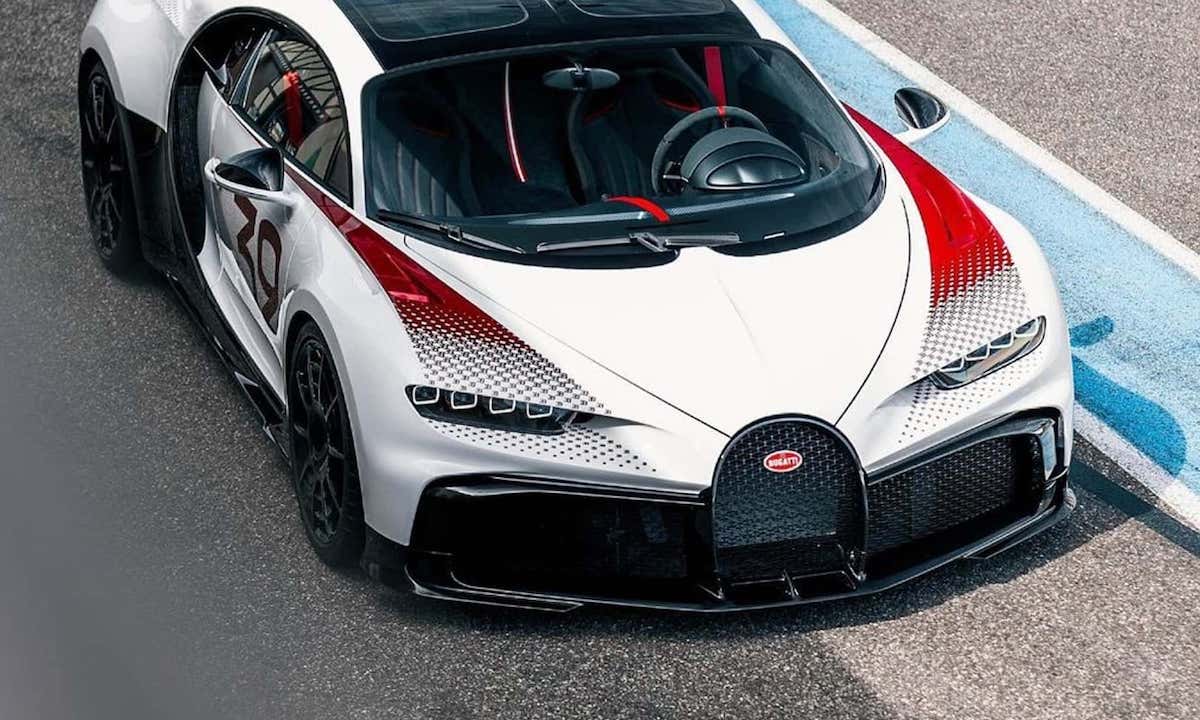 bugatti’s last chiron pur sport grand prix revealed with snazzy details
