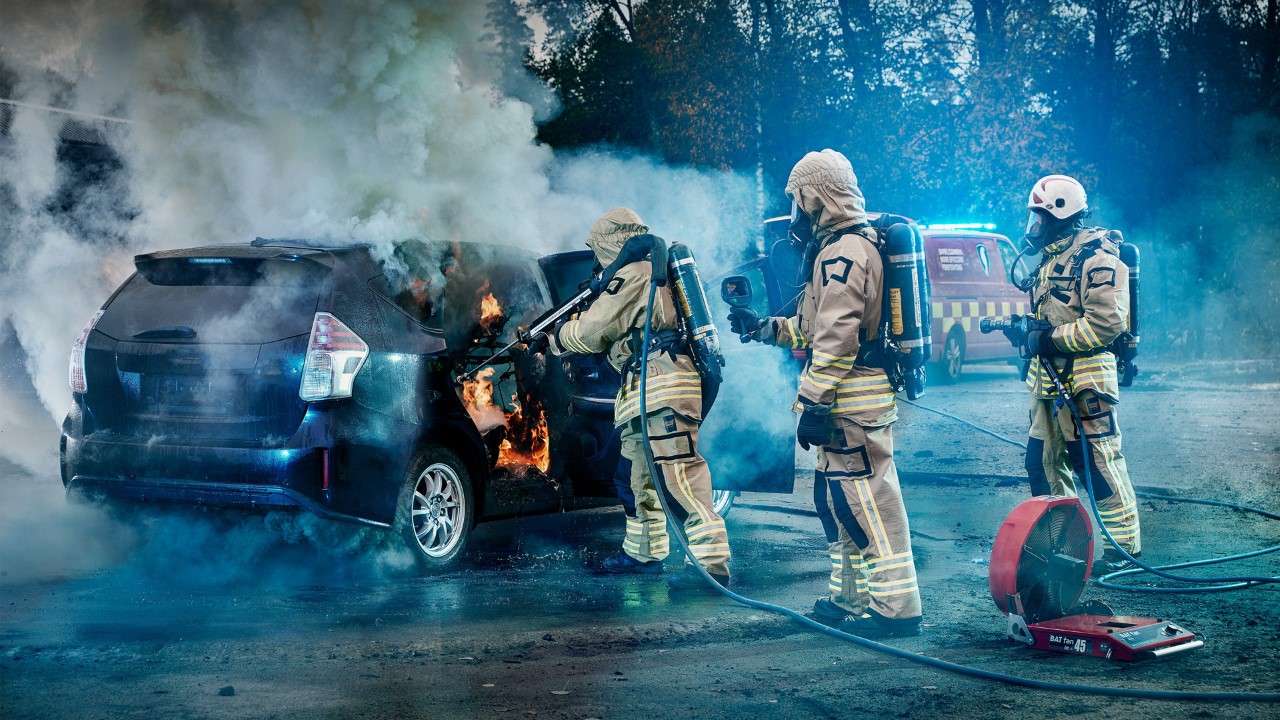 batteries, car fires, electric cars, fire, are electric cars more likely to catch fire than petrol and diesel cars?