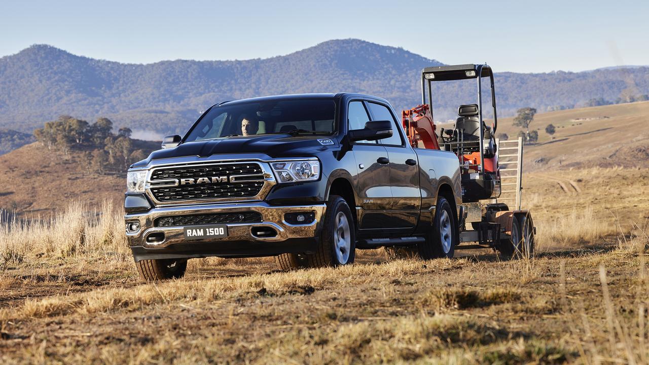 Fully-loaded examples weigh close to three tonnes., Full-sized pick-ups suck as the Chevrolet Silverado ae significantly larger than regular utes., Safety experts say large pick-ups pose a greater risk to road users., Technology, Motoring, Motoring News, New push to save Aussies from giant utes