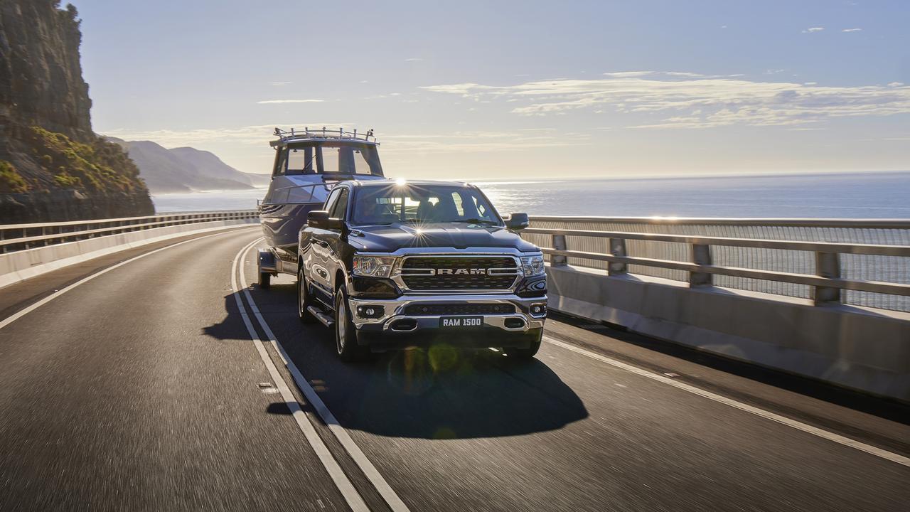 Full-sized pick-ups are designed to carry heavy loads., Fully-loaded examples weigh close to three tonnes., Full-sized pick-ups suck as the Chevrolet Silverado ae significantly larger than regular utes., Safety experts say large pick-ups pose a greater risk to road users., Technology, Motoring, Motoring News, New push to save Aussies from giant utes