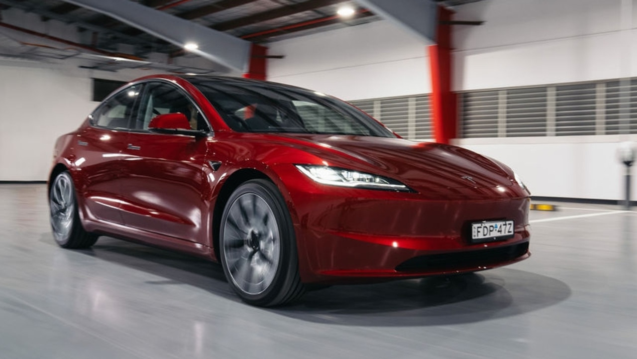 Tesla will start deliveries of the new Model 3 in January., Technology, Motoring, Motoring News, 2024 Tesla Model 3 revealed in Australia