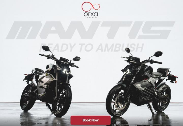 Orxa Mantis electric bike launched at Rs 3.6 lakh, Indian, 2-Wheels, Launches & Updates, Electric Bike, Orxa Mantis