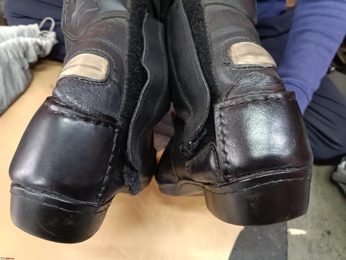 How I got my expensive Alpinestar riding boots repaired in Pune, Indian, Member Content, Riding Boots