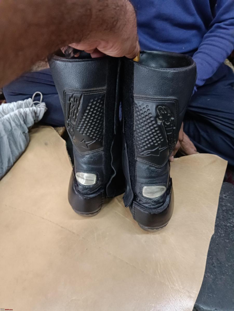How I got my expensive Alpinestar riding boots repaired in Pune, Indian, Member Content, Riding Boots