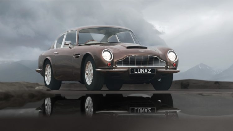 lunaz reveals upcycled, battery-electric aston martin db6 concept
