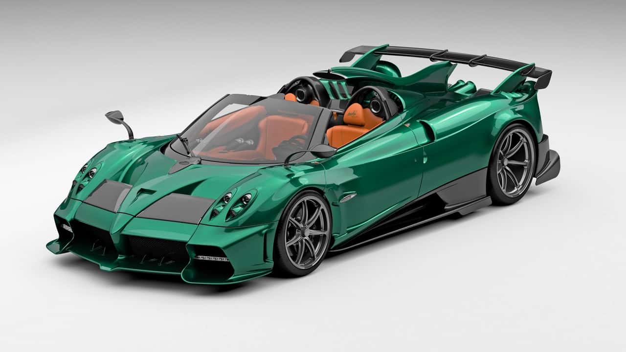 pagani imola roadster gets twin-turbo amg v12 with 838 horsepower