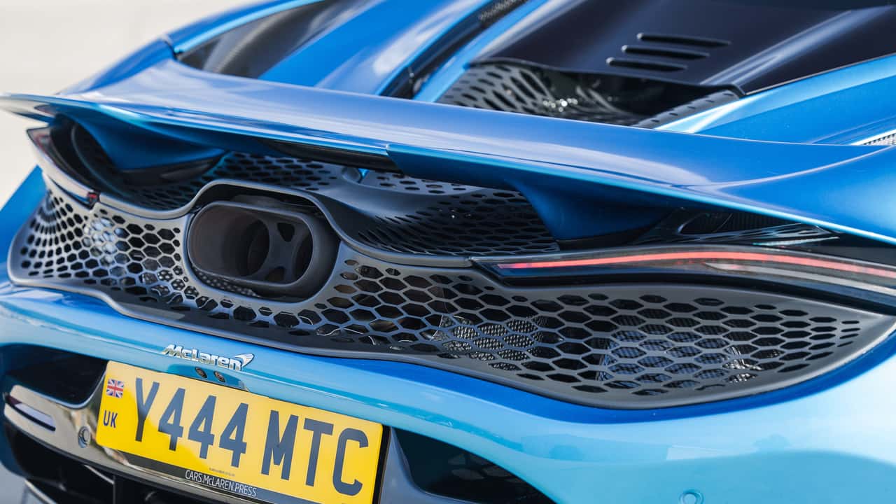 here's why everyone at mclaren loves the 750s' exhaust