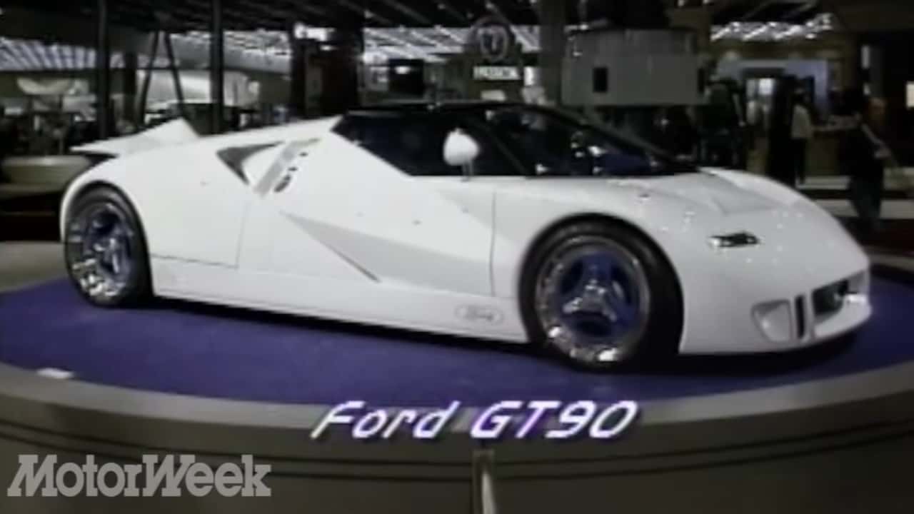 1995 Detroit Auto Show Ford GT90
