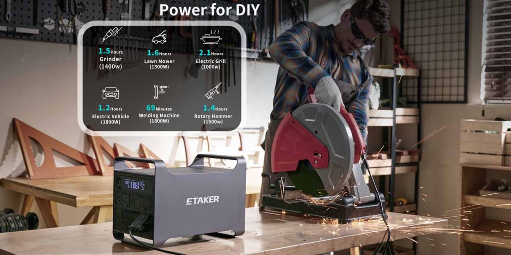 etaker’s m2000 power station is lighter, quieter, and more versatile than its competitors