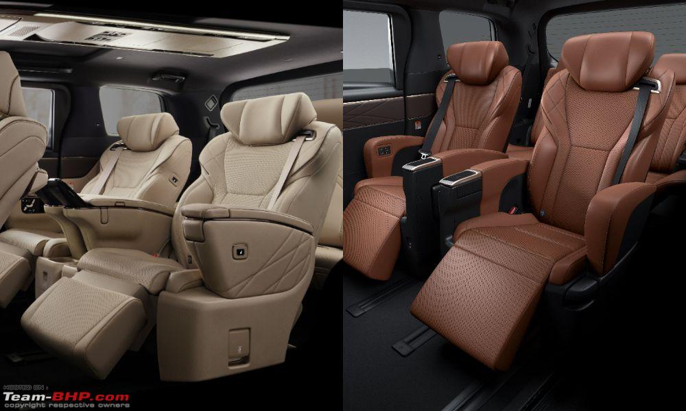 Ottoman seats for rear seat comfort: Are they worth the hype?, Indian, Member Content, ottoman seats, Innova Hycross, Mercedes E-Class, Mercedes s-class, BMW 5-Series, BMW 7 Series, toyota velfire