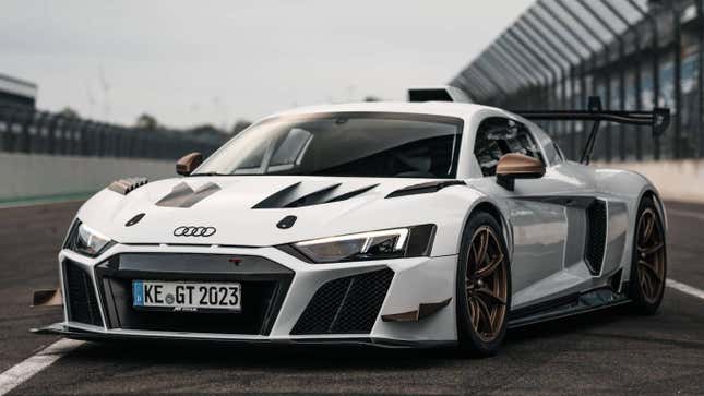 Image for article titled 640-HP ABT XGT Is A Street-Legal Audi R8 GT2 Race Car